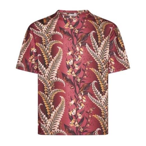 Etro Stiliga T-shirts och Polos Multicolor, Herr