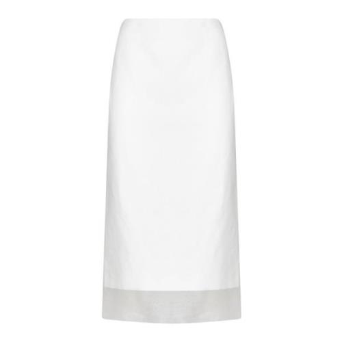 Sportmax Vita Kjolar för Kvinnor White, Dam