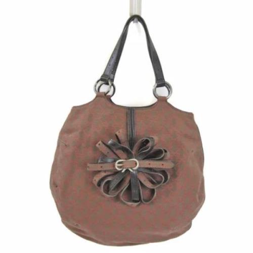 Anya Hindmarch Pre-owned Pre-owned Canvas totevskor Brown, Dam