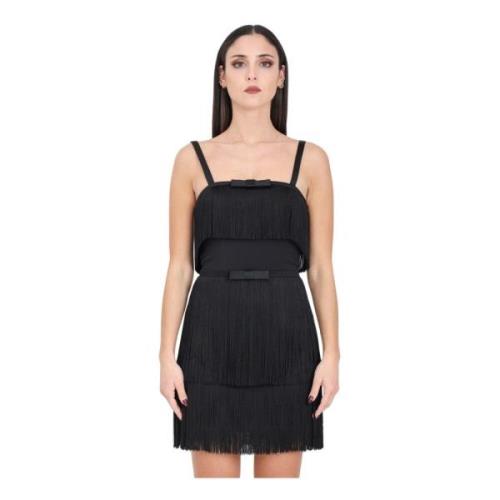 Elisabetta Franchi Party Dresses Black, Dam