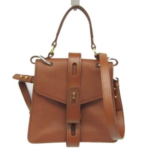 Chloé Pre-owned Pre-owned Laeder axelremsvskor Brown, Dam