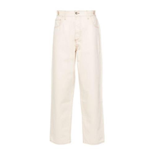 YMC You Must Create Ecru Denim Byxor Beige, Herr