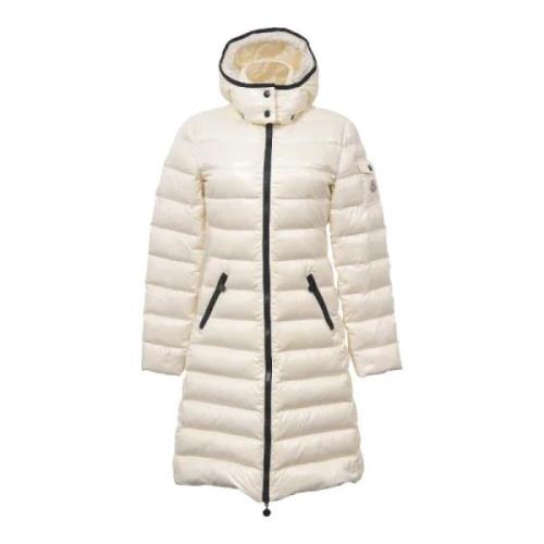 Moncler Pre-owned Pre-owned Nylon ytterklder White, Dam