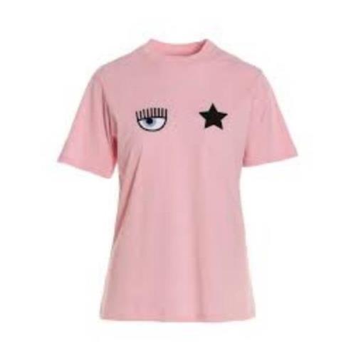 Chiara Ferragni Collection Rosa T-shirts och Polos Pink, Dam