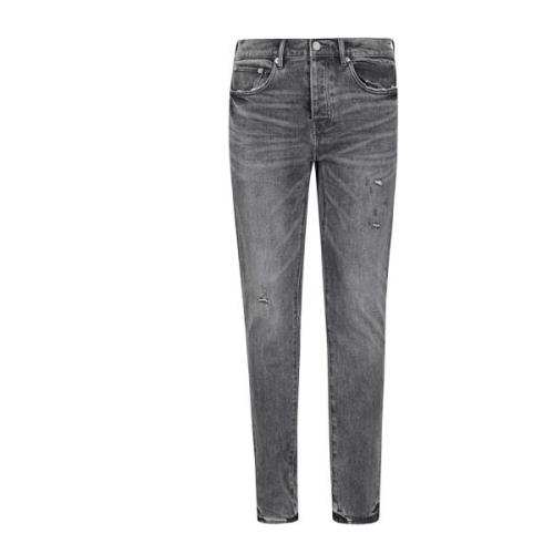 Purple Brand Retro Slitna Denim Jeans Gray, Herr