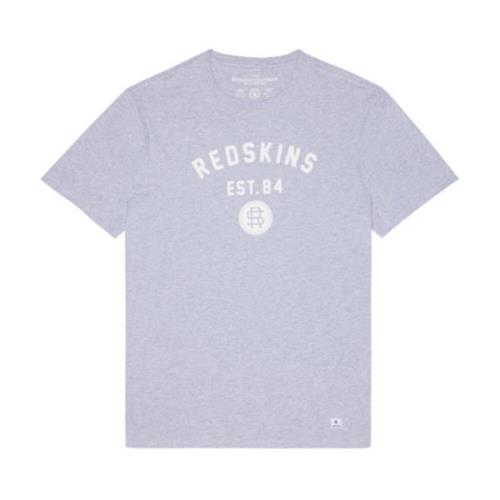 Redskins Tryckt Logot-shirt - Grå Gray, Herr