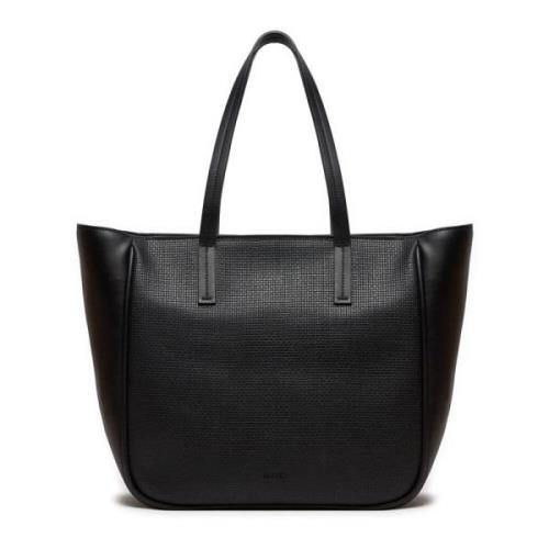 Calvin Klein Raffinerad Shopper Väska Höst/Vinter Kollektion Black, Da...