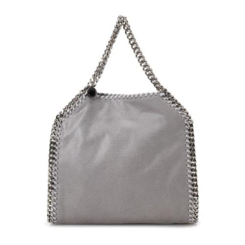 Stella McCartney Mini Falabella Tote Bag i Grå Gray, Dam