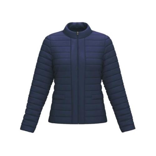 Marella Down Jackets Blue, Dam