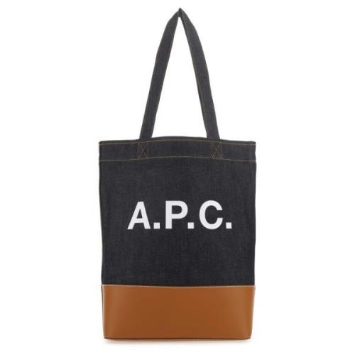 A.p.c. Stilren Borsa Väska Blue, Dam