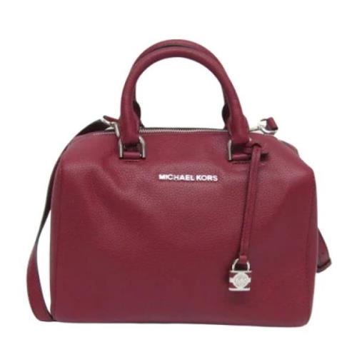 Michael Kors Pre-owned Pre-owned Laeder handvskor Red, Dam