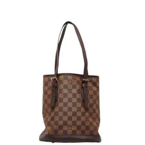 Louis Vuitton Vintage Pre-owned Canvas louis-vuitton-vskor Brown, Dam