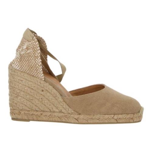 Castañer Wedges Beige, Dam