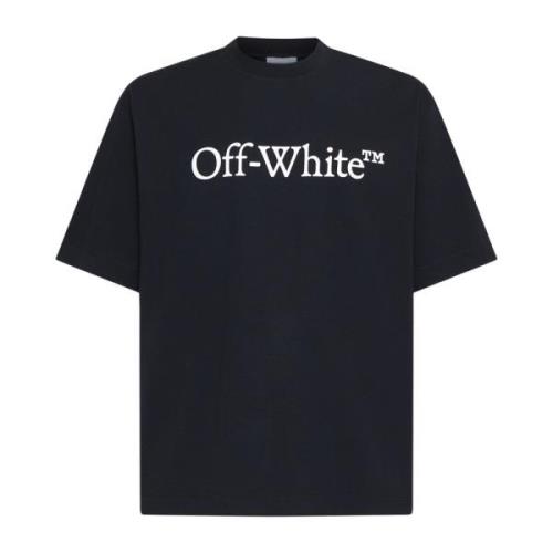 Off White Svarta T-shirts och Polos Black, Herr