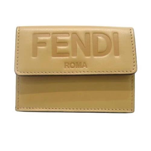 Fendi Vintage Pre-owned Laeder plnbcker Brown, Dam