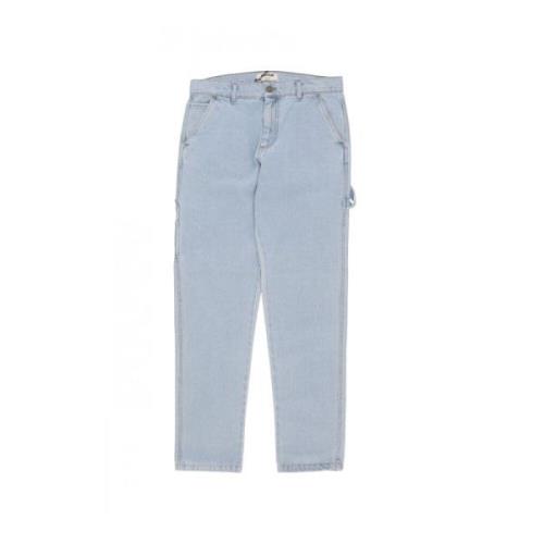 CAT Denim Carpenter Pant Light Wash Blue, Herr