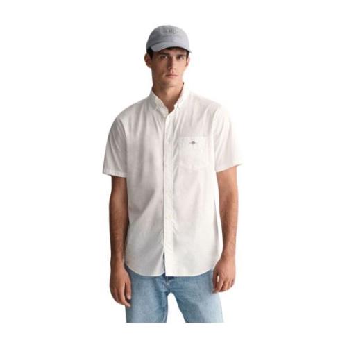 Gant Klassisk Randig Regular Fit Skjorta White, Herr