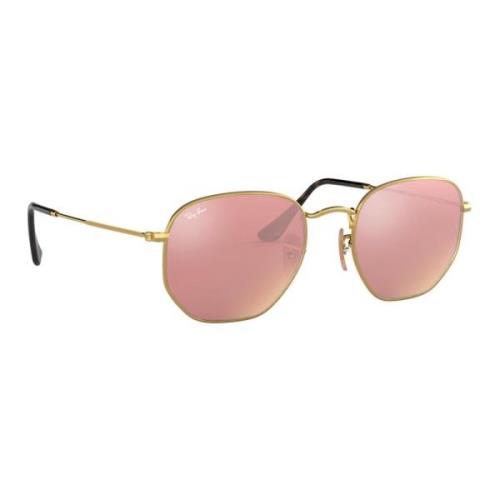 Ray-Ban Hexagonal Metall Solglasögon Yellow, Herr