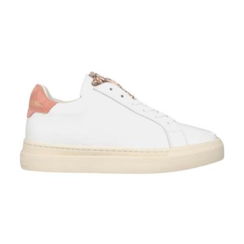 Alma EN Pena Sneaker med Rhinestone-detalj Orange, Dam