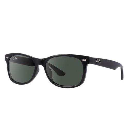 Ray-Ban Nya Wayfarer Junior Solglasögon Grön Lins Black, Unisex