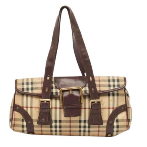 Burberry Vintage Pre-owned Laeder handvskor Brown, Dam