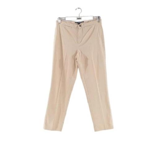 Ralph Lauren Pre-owned Pre-owned Bomull nederdelar Beige, Dam