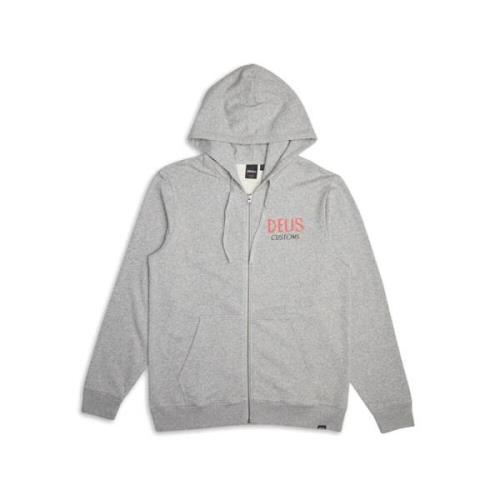 Deus Ex Machina Chinchilla Hoodie Gray, Herr