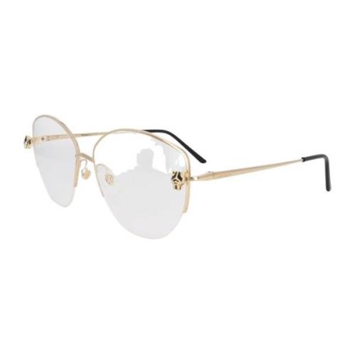 Cartier Stiliga CT 0370 Glasögon Yellow, Unisex