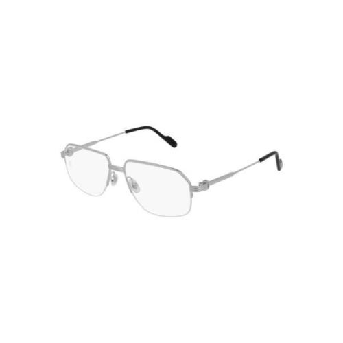 Cartier Stiligt Glasögonbåge Gray, Unisex