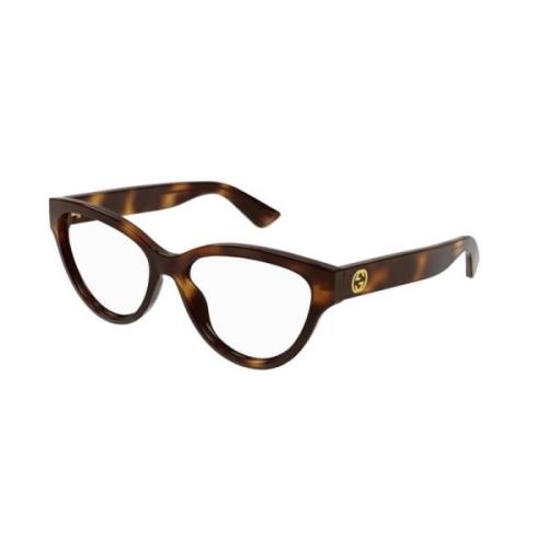 Gucci Stiliga Havana Ramglasögon Brown, Unisex