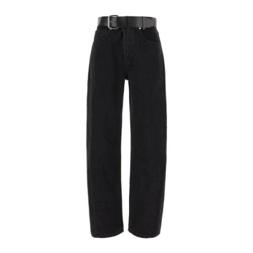 Alexander Wang Klassiska Denim Jeans för Vardagsbruk Black, Dam