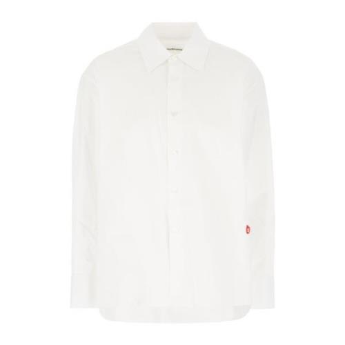 T by Alexander Wang Snygg Skjortor Kollektion White, Dam