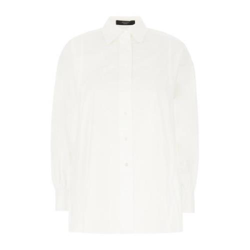 Max Mara Weekend Stiliga Skjortor Kollektion White, Dam