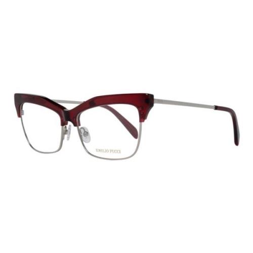 Emilio Pucci Röda Kvinnor Full-Rim Optiska Ramar Red, Dam