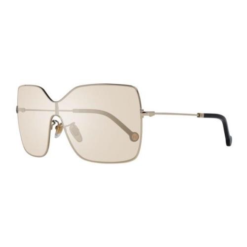 Carolina Herrera Rose Gold Mono Lens Mirrored Solglasögon Multicolor, ...