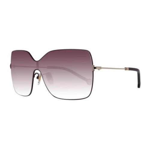 Carolina Herrera Burgundy Mono Linje Gradient Solglasögon Multicolor, ...