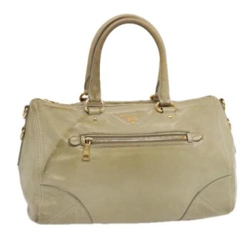 Prada Vintage Pre-owned Laeder prada-vskor Beige, Dam