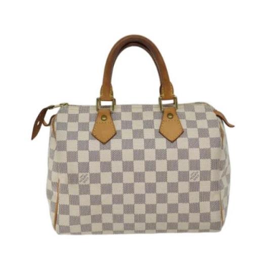 Louis Vuitton Vintage Pre-owned Canvas louis-vuitton-vskor Beige, Dam