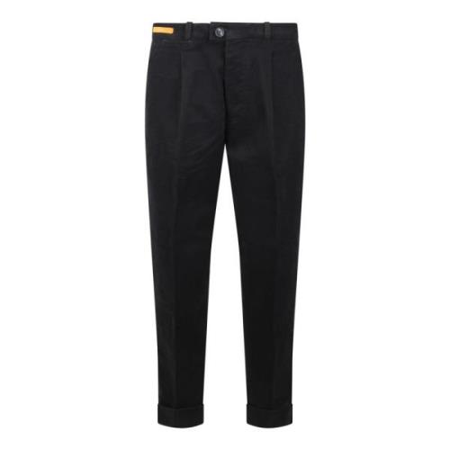 Re-Hash Slim Fit Chinos Black, Dam