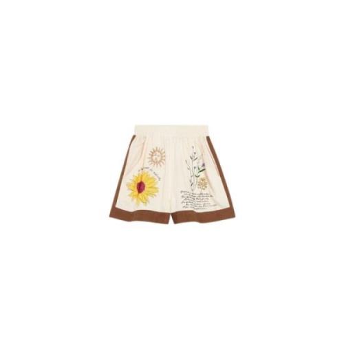 Vanessa Bruno Provence Capsule Shorts med Provençalska Motiv Multicolo...