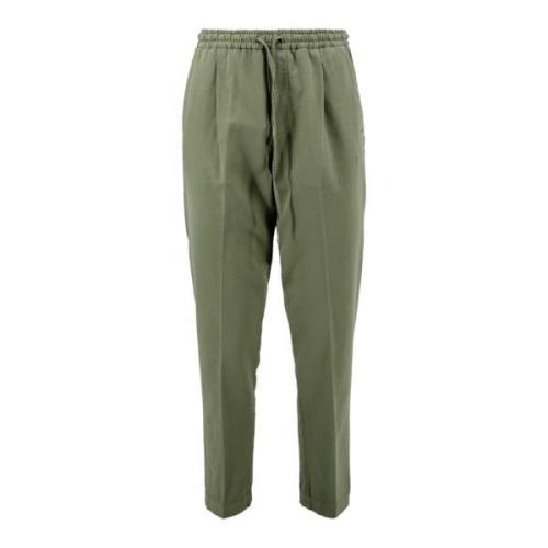 Briglia Grön Bomull Jogger Byxor Green, Dam