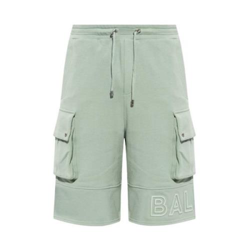 Balmain Cargo shorts Green, Herr