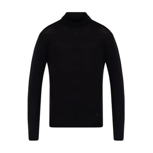 Jil Sander Ull turtleneck tröja Black, Herr