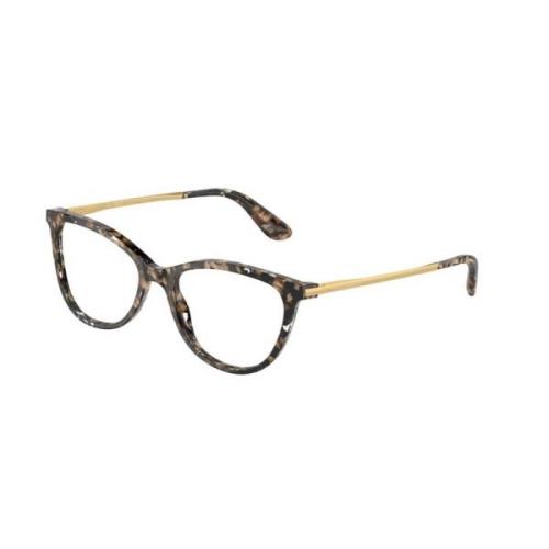 Dolce & Gabbana Stiliga Svarta Glasögon Dg3258 Modell Black, Unisex