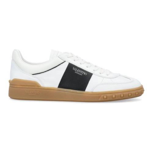 Valentino Garavani Vita/Svarta låga topp sneakers Ss24 White, Herr