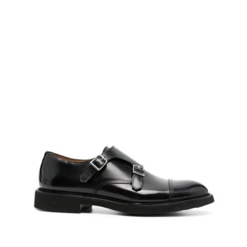 Doucal's Klassiska Loafer Skor i Svart Black, Herr