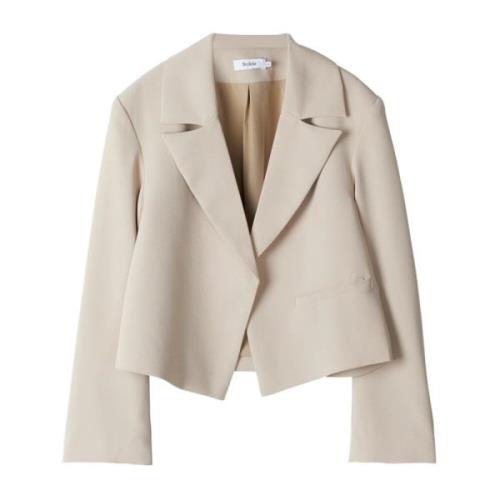 Stylein Klassisk Blazer för Män Beige, Dam