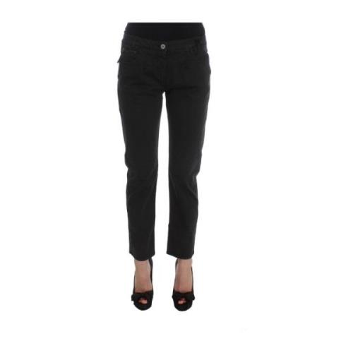 Costume National Skinny Jeans Black, Dam