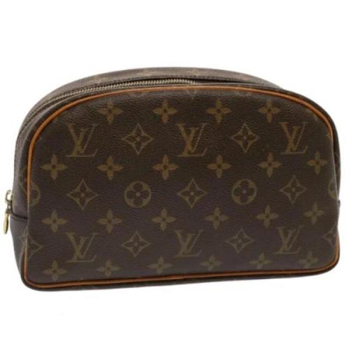 Louis Vuitton Vintage Pre-owned Canvas kuvertvskor Brown, Dam