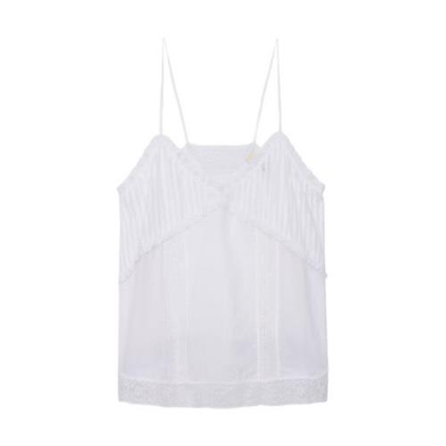 Zadig & Voltaire Tomboy Stil Skjorta White, Dam